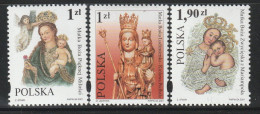 POLOGNE - N°3673/5 ** (2001) Les Vierges Et L'Enfant - Unused Stamps