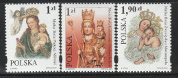 POLOGNE - N°3673/5 ** (2001) Les Vierges Et L'Enfant - Ungebraucht