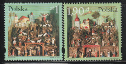 POLOGNE - N°3713/4 ** (2001) Noël - Neufs