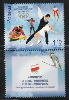 POLOGNE - N°3717 ** (2002) Jeux Olympiques De Salt Lake City - Unused Stamps