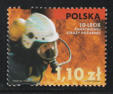 POLOGNE - N°3736 ** (2002) Pompier - Nuevos