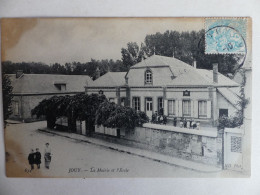 28 : Jouy  : La Mairie Et L'Ecole - Jouy