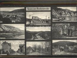 42121098 Bodenwerder Steinmuehle Neues Tor Felsengruppe Bodenwerder - Bodenwerder