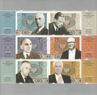 POLOGNE - N°4113/8  ** (2008) Présidents - Ungebraucht