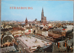 FRANCE STRASSBOURG BAS RHIN PLACE KLEBER CP PC AK CARTE POSTALE ANSICHTSKARTE POSTCARD CARD KARTE CARTOLINA POSTKARTE - Brumath