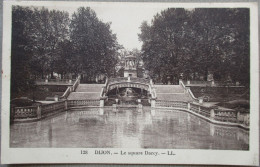 FRANCE DIJON DARCY GARDENS FONTAINE SQUARE CP PC CARTE POSTALE ANSICHTSKARTE POSTCARD CARD KARTE CARTOLINA POSTKARTE - Brumath