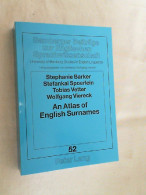 An Atlas Of English Surnames. - Sonstige & Ohne Zuordnung