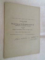 Deutschen Rechtswörterbuch ; Sonderdruck ; Abhacken - Ablandscheiden - Derecho