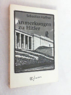 Anmerkungen Zu Hitler. - 4. Neuzeit (1789-1914)