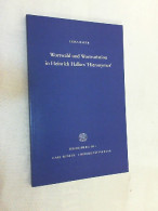 Wortwahl Und Wortvariation In Heinrich Hallers Hieronymus. - Altri & Non Classificati