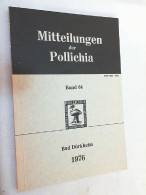 Mitteilungen Der Pollichia , Band 64 - Andere & Zonder Classificatie