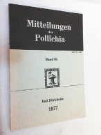 Mitteilungen Der Pollichia , Band 65 - Andere & Zonder Classificatie
