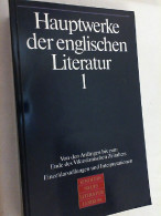 Hauptwerke Der Englischen Literatur; Teil: Bd. 1., Von Den Anfängen Bis Zum Ende Des Viktorianischen Zeitalte - Other & Unclassified