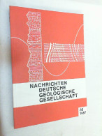 Nachrichten Deutsche Geologische Gesellschaft - Heft 36/1987 - Sonstige & Ohne Zuordnung