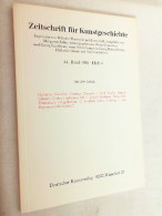 Zeitschrift Für Kunstgeschichte; 44. Band 1981, Heft 4 - Art