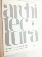 Architectura : Zeitschrift Für Geschichte Der Baukunst 2/88 - Architectuur