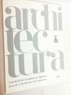 Architectura : Zeitschrift Für Geschichte Der Baukunst 1/87 - Architektur