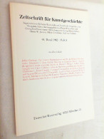 Zeitschrift Für Kunstgeschichte; 45. Band 1982, Heft 3 - Arte