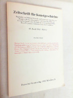 Zeitschrift Für Kunstgeschichte; 45. Band 1982, Heft 2 - Kunstführer