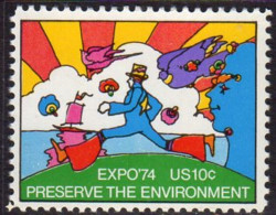 EEUU EXPO 1974 Yv 1014 MNH - Unused Stamps