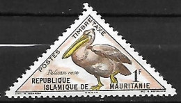 Mauritania - MNH ** 1963 :  Great White Pelican  -  Pelecanus Onocrotalus - Pélicans