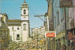 Brazil - Salvador , Bahia - Festejo Da Independencia Old Postcard COCA COLA 1972 - Salvador De Bahia