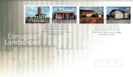 Australia 2009 Corrugated Landscapes,FDI - Postmark Collection