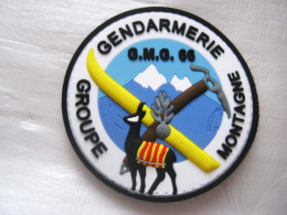 COLLECTION GEND. LE GROUPE MONTAGNE DU 66 (Pyrénées-Orientales) 80MM SUR VELCROS - Police & Gendarmerie