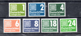 Ireland, Porto, MNH, 1980, Michel 25 - 31 - Impuestos