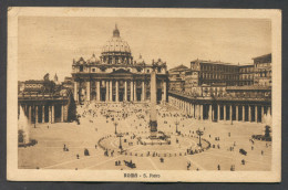 ROMA  ITALY, Year 1925 - San Pietro