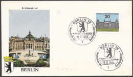 Germania/Germany/Allemagne (Berlino): FDC, Stemma Di Berlino, Coat Of Arms Of Berlin, Armoiries De Berlin - Enveloppes