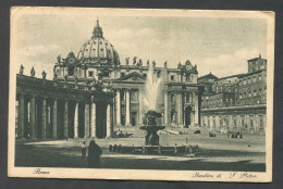 ROMA  ITALY, Year 1926 - San Pietro