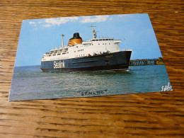 C P S M Ferry  Bateau " Senlac   " Sealink Dieppe Le Port 1973 Brest Bretagne - Ferries