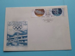 OLYMPISCHE WINTERSPIELE 1984 - Zentrum In SARAJEVO ( Voir / See SCANS ) Envelope ! - 1981-1990