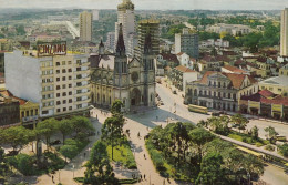 Brazil - Curitiba , Parana - Praca Tiradentes Old Postcard - Curitiba