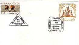 Australia 2009 ,SA Community Philatelic Society,souvenir Cover - Marcophilie