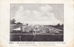 Brazil - Porto Alegre , Water Reservoirs Old Postcard - Porto Alegre