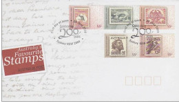 Australia 2009 Favourite Stamps FDC - Postmark Collection