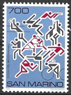 SAN MARINO - 1987 - GIOCHI DEL MEDITERRANEO -  NUOVO MNH** ( YVERT 1168 - MICHEL 1373 - SS 1213) - Nuevos