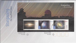 Australia 2009 Stargazing The Southern Skies MS FDC - Postmark Collection