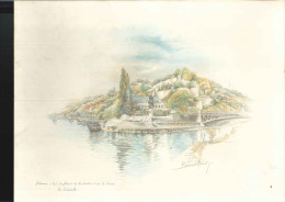 NAMUR  Citadelle  Pastel - Pastel