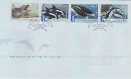 Australia 2009 Dolphins FDC - Marcofilie