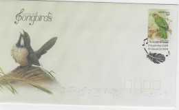 Australia 2009 Songbirds  Self-adhesive FDC - Marcofilia