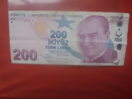 TURQUIE 200 LIRA 2009 Préfix "C" Circuler (B.32) - Turquie