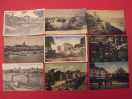 Lot De 9 Cartes Postales. Allemagne. Sooneck Düsseldorf Rheinfal Mainz Mayence - Colecciones Y Lotes