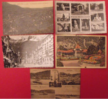 Lot De 5 Cartes Postales. Allemagne. Autriche. Wiens Denkmaler Bad Ems Interlaken Innsbruck Coblenz - Collezioni E Lotti