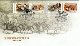 Australia 2010 Burke & Willis 150 Years,FDC - Postmark Collection