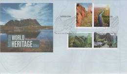 Australia 2010 World Heritage Sites  FDC - Marcophilie