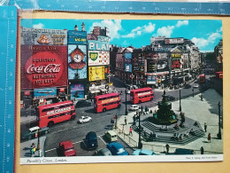 KOV 540-40 - LONDON, England,  BUS, AUTOBUS, COCA COLA - Piccadilly Circus