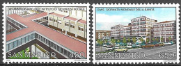 SAN MARINO - 1986 - MANZONI - SERIE 3 VALORI -  NUOVO MNH** ( YVERT 1129\30 - MICHEL 1335\6 - SS 1178\9) - Nuevos